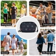thumbnail image 7 of FORMRS Mini Crossbody Bag for Women Adjustable Rope Shoulder Casual Phone Purse, Starry Night Pattern, 7 of 7