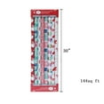 thumbnail image 2 of Holiday Time Red and Pink Christmas Wrapping Paper, 8 Rolls, 144 Sq ft, 2 of 10