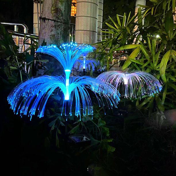 Luz Solar Del Jardín Lámpara De Inserción De Tierra Ip65 Luz De Decoración De Jardín Impermeable Rgb Para Boda De Fiesta