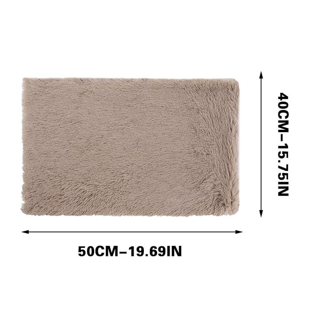 Mantas Cálidas para el Invierno, Alfombra para Perros Y Alfombra para Todas las Estaciones, 55x40cm, Cama de Perro de Manta de Peluche Pv Suave, Suministros para Perros