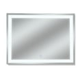 thumbnail image 3 of Dyconn Faucet Edison Tri-Color Horizontal/Vertical Wall Mounted Backlit LED Bathroom Vanity Mirror with Touch ON/OFF Dimmer (48"W X 36"H ), 3 of 6