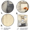thumbnail image 3 of Designart "Minimalist Oasis in the Bathroom I" Bathroom Metal Wall Art Prints, 3 of 5