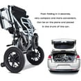 thumbnail image 3 of Rubicon Travel Size Lightest Foldable Electric Wheelchair User-Friendly, Only 30 lbs, 3 of 9
