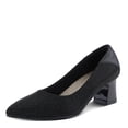 thumbnail image 2 of PATRIZIA Women's Senna Block Heel Pumps with Pointy-Toe Silhouette, Shimmering Crystals, and Comfortable Fit, 2 of 9