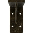 thumbnail image 2 of Ekena Millwork 2"W x 8"D x 4 1/4"H Embrey Steel Bracket, Antiqued Pale Gold, 2 of 11