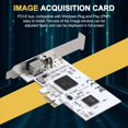 thumbnail image 4 of 10X PCIE Expansion Card PCIE to AV Surveillance HD 640X480 Resolution Video Capture Card Image Capture Card,10 x video capture card,Photo Color, 4 of 8