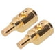 thumbnail image 4 of Conector de Terminal reductor de cable 0GA, cobre puro, chapado en oro, para modificación de amplificador de Audio de coche, 2 uds. Jadeshay A, 4 of 8