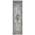 thumbnail image 2 of SAFAVIEH Classic Vintage Bedinn Overdyed Polyester Runner Rug, Blue, 2'3" x 8', 2 of 8