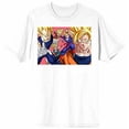 thumbnail image 5 of Dragon Ball Z Classic Character Group White Graphic Tee- M, 5 of 7