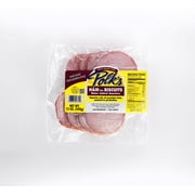 Polk's Ham for Biscuits, Sliced, Boneless, Fully Cooked, Hickory Smoked to perfection, Keep Refrigerated, 12 oz