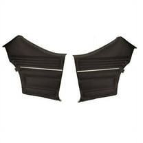 PUI PD310C Rear Interior Side Panels, 1968 Chevelle, Pair