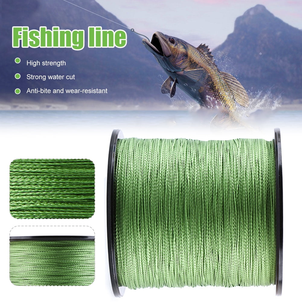 500m PE Fishing Line Multi-filament Fish Rope Super Strong 4 Strands Braided 