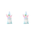 thumbnail image 3 of Monstrate Decoraciones de Pascua, suministros para fiestas de primavera, adornos de escritorio, artesanías para interiores y exteriores, adornos para Azul 2piezas Monstrate CBP379886, 3 of 6
