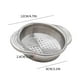 thumbnail image 3 of Colador de Acero Inoxidable para Conservas | Diseño de Doble Asa Resistente a La Oxidación | Filtro Fácil de Limpiar para Escurrir Atún y Verduras | Herramienta de Cocina para Preparar y Almacenar Al, 3 of 5