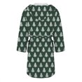 thumbnail image 5 of Peignoirs pour Femmes Peignoir Long Chaud Tendance à Manches Longues d'Hiver Pyjama Robe de Nuit, 5 of 5