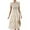 White, variant on Summer Dresses for Womens 2026 Fashion Oversize Elegance Casual Loose Floral Sleevless Crew Neck Dress Gift for Women