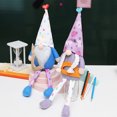 thumbnail image 3 of Cateissary Decoraciones de gnomos muñecos de vacaciones decoraciones adornos de diseño de escena Adorable DIY pierna larga muñeca de Kits de decoración para fiestas Chica, 3 of 6