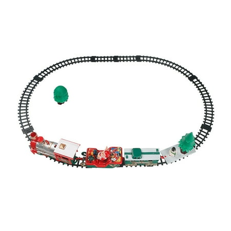 Christmas Toy Train Set Clearance! 22PCS Classical Christmas Train Toy Sets With Small Train Track Toy Electric Light Music Christmas Gifts for Kids Boy Girls ()