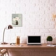 thumbnail image 3 of Stupell Industries Flower Jar Green Pink Modern Painting Wall Plaque Art by Victoria Borges, 3 of 3