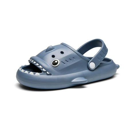 

Eashi Kids Boys Girls Toddler Lovely Little Shark Summer Sandal Slipper Garden Shoes Beach Children Slip On
