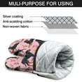 thumbnail image 7 of Cute Oven Mitts,Rottweiler Dogs with Pioneer Flower Oven Mitt 2-Pack Set,Kitchen Gloves for Oven,Heat Resistant Oven Mitts 7.7"x12", 7 of 7