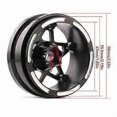 thumbnail image 4 of 4 Pcs Carbon Fiber 1.9 inch Beadlock Rims Wheel Hubs for 1/10 RC Crawler Car Axial SCX10 TRX4 F, 4 of 5