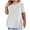 B* White, variant on Fanxing Plus Size Tops for Women Casual T-Shirt Short Sleeve Round V Neck Tunic Oversized Shirts M,L,XL,XXL,XXXL,XXXXL