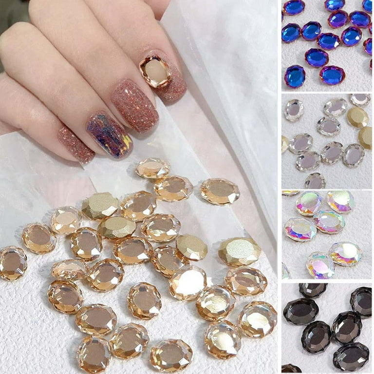 SS3-SS30 Yellow Rhinestones Crystal Glass Non Hotfix Gold FlatBack Nail Art  Strass Diamond DIY Glitter Stones Decor Accessories