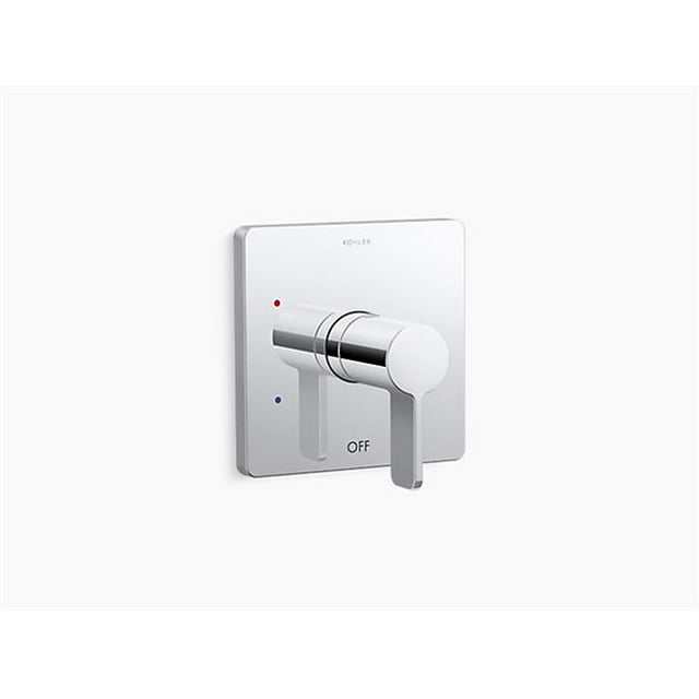 Kohler K-TS23501-4-CP Rite-Temp Shower Valve Trim, Polished Chrome
