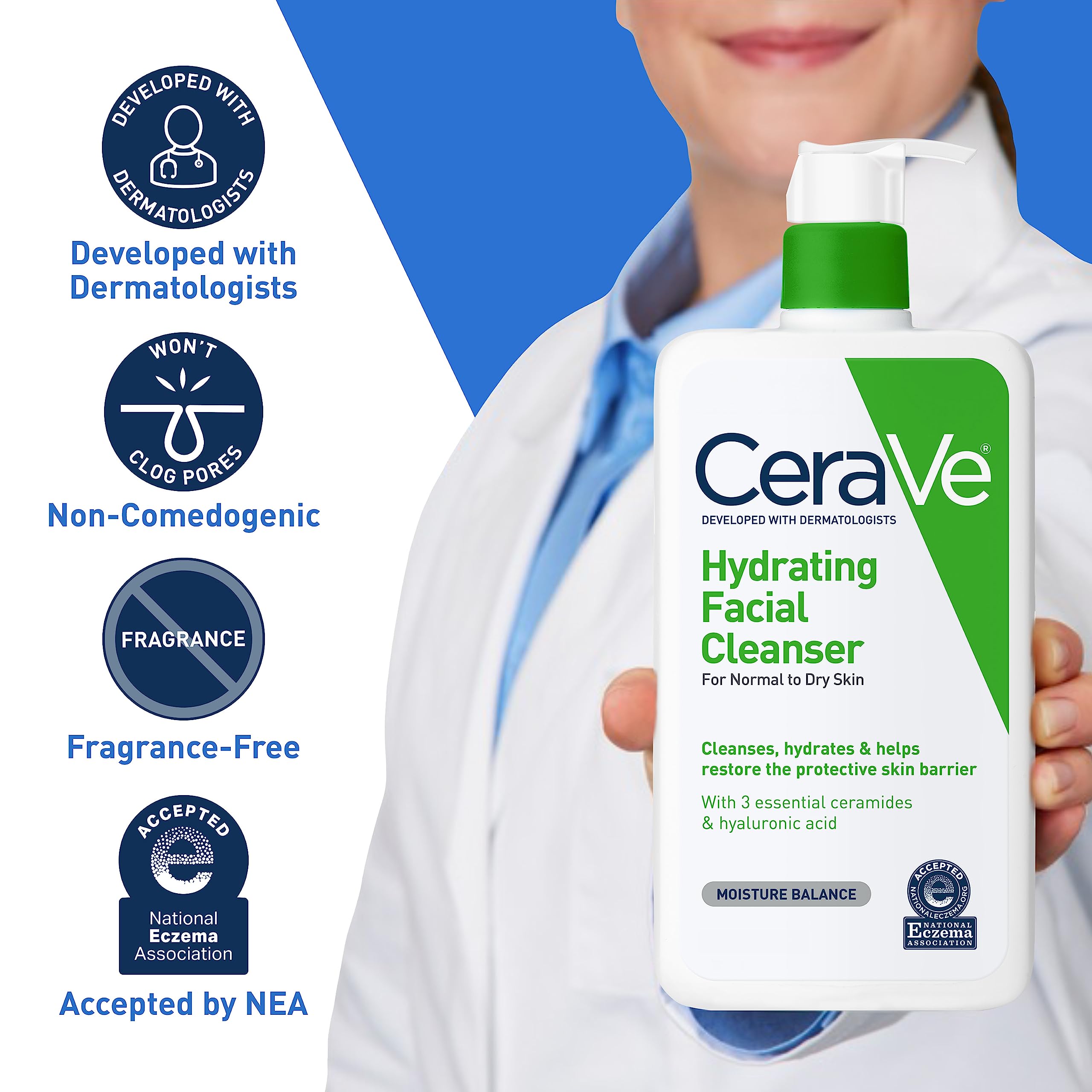 CeraVe Foaming Facial Cleanser photo 2