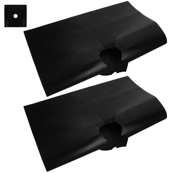 HOMEMAXS 2pcs Reusable Stove Covers Gas Range Protectors Covers Stovetop Range Protectors