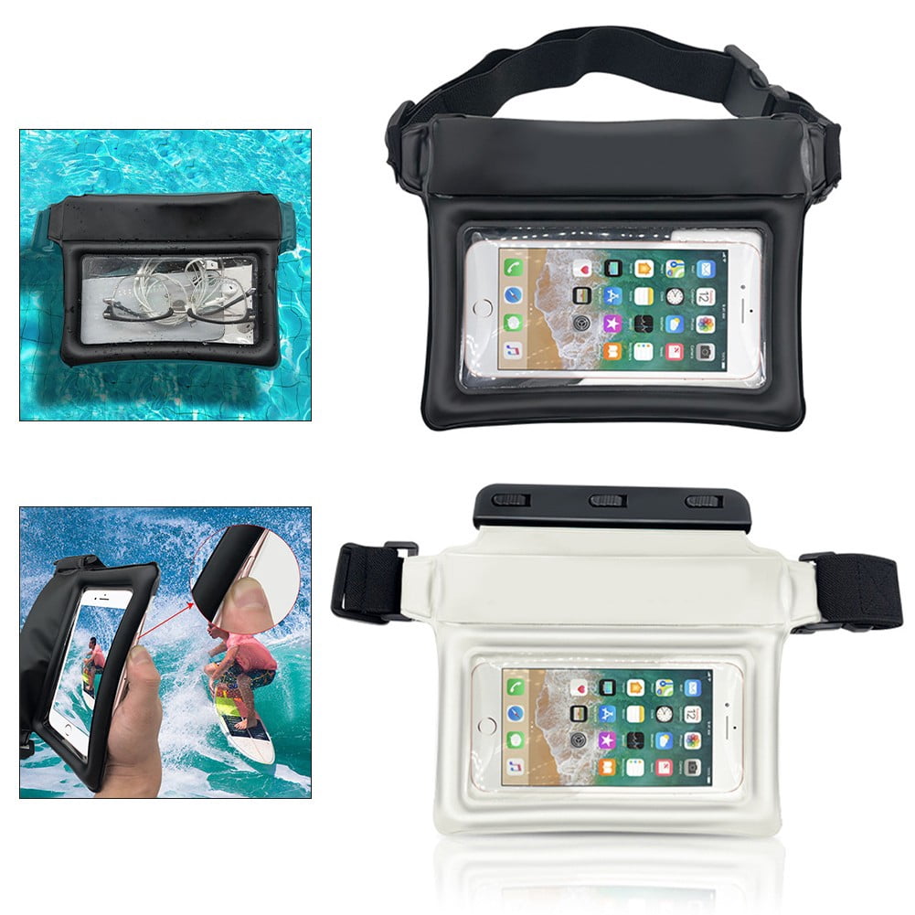 Waterproof Phone Pouch Fanny Pack Floating Dry Bag Swimming Waist Bag Underwater