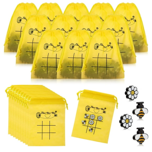 Juego de mesa Tic Tac Toe Sumind, 36 juegos con 360 miniabejas