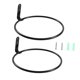 thumbnail image 4 of 2 soportes de pared para macetas con aro, soporte de hierro para colgar plantas. L, 4 of 8