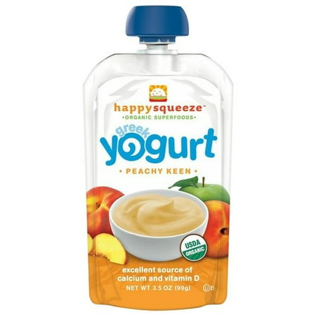 Nurture Happy Squeeze Organic Superfoods Yogurt, 3.5 oz