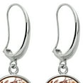 thumbnail image 2 of Thrush Coin Earrings | Silvertone Hook Style | Genuine Coin | Women’s Fashion Jewelry | Certificate of Authenticity - American Coin Treasures, 2 of 3