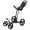 Black, variant on Sun Mountain Golf Pathfinder PX4 Push Cart Cement Gray