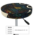 thumbnail image 4 of Disketp Owl With Mandala Stool Covers Round, Super Soft Round Bar Stool Cushion Covers Seat Cushion - 12 Inch, 4 of 7