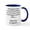 White/Navy Inside, variant on CafePress - Training - 11 oz Ceramic Mug - Novelty Coffee Tea Cup