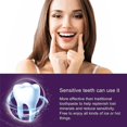 thumbnail image 3 of V34 Colour Corrector Teeth Whitening Sensitive Purple Toothpaste Gel Tooth Oral Hygiene Care 50ml, 3 of 5