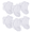 White, variant on Gerber Newborn Boy or Girl Unisex Wiggle-Proof Ankle Bootie Socks, 6-pack