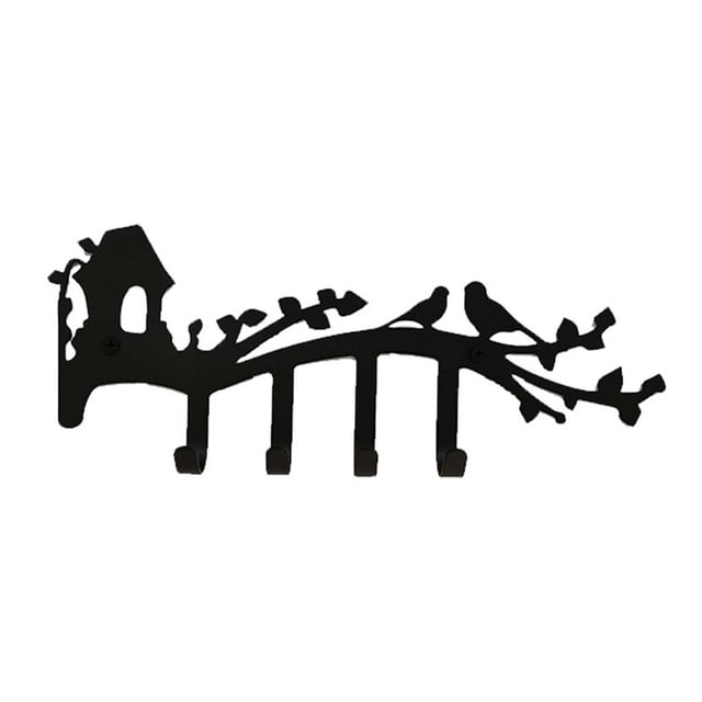 Ounissouiy Ganchos para llaves prácticos y elegantes, nunca vuelva a buscar llaves, amplia aplicación, metal único Almacenamiento y organización del hogar