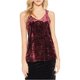thumbnail image 2 of Vince Camuto Camiseta sin mangas aplastada para mujer, rojo, grande Vince Camuto Camiseta sin mangas, 2 of 2