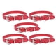 thumbnail image 1 of Collar de perro Collares de cuero para cachorros Collares de perro ajustables para perros pequeños Collar de mascota multicolor MFZFUKR CPB-US-XAH77-3, 1 of 5