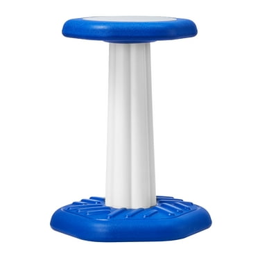 KFFKFF Children's Balance Chair, Featuring a Sponge Seat for Comfort, Enhances Concentration, Posture & Serenity, Perfect for Classroom & Home Use, Ages 7-14, Blue