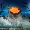 thumbnail image 3 of Huanglei Halloween Witch Cauldron Fog Machine With Color Changing LED Light Maker For Party Decorations, 3 of 3