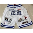 thumbnail image 1 of Men Women Basketball Shorts Retro Raptors Casual Shorts with Pockets, 1 of 2