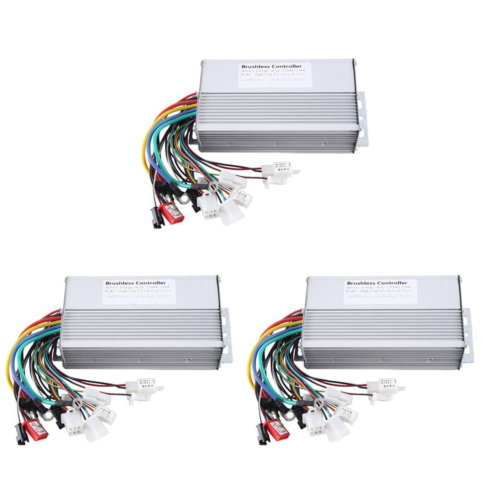 3X 48V 60V 64V 72V 1000W 1500W Electric Controller 12 Tube Dual Mode E-Bike Brushless Speed Motor