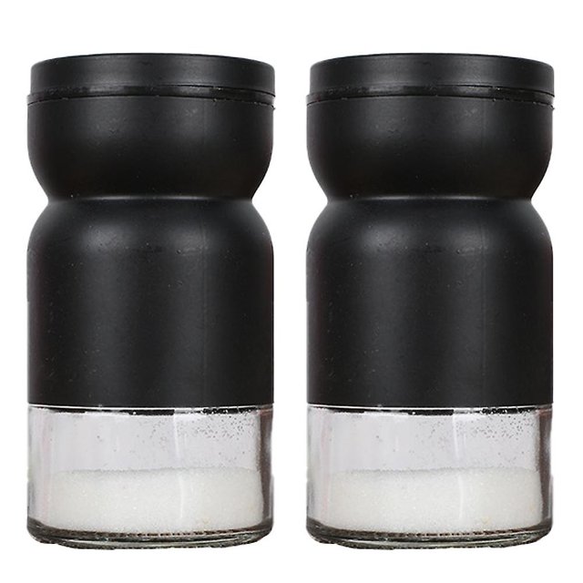 Botella de condimento de vidrio de acero inoxidable Cocina casera Botella de cocina Pimienta esquí esquí Gafas de esquí