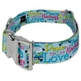 thumbnail image 3 of Country Brook Petz® 1 1/2 inch Premium Love and Peace Dog Collar, Large, 3 of 5
